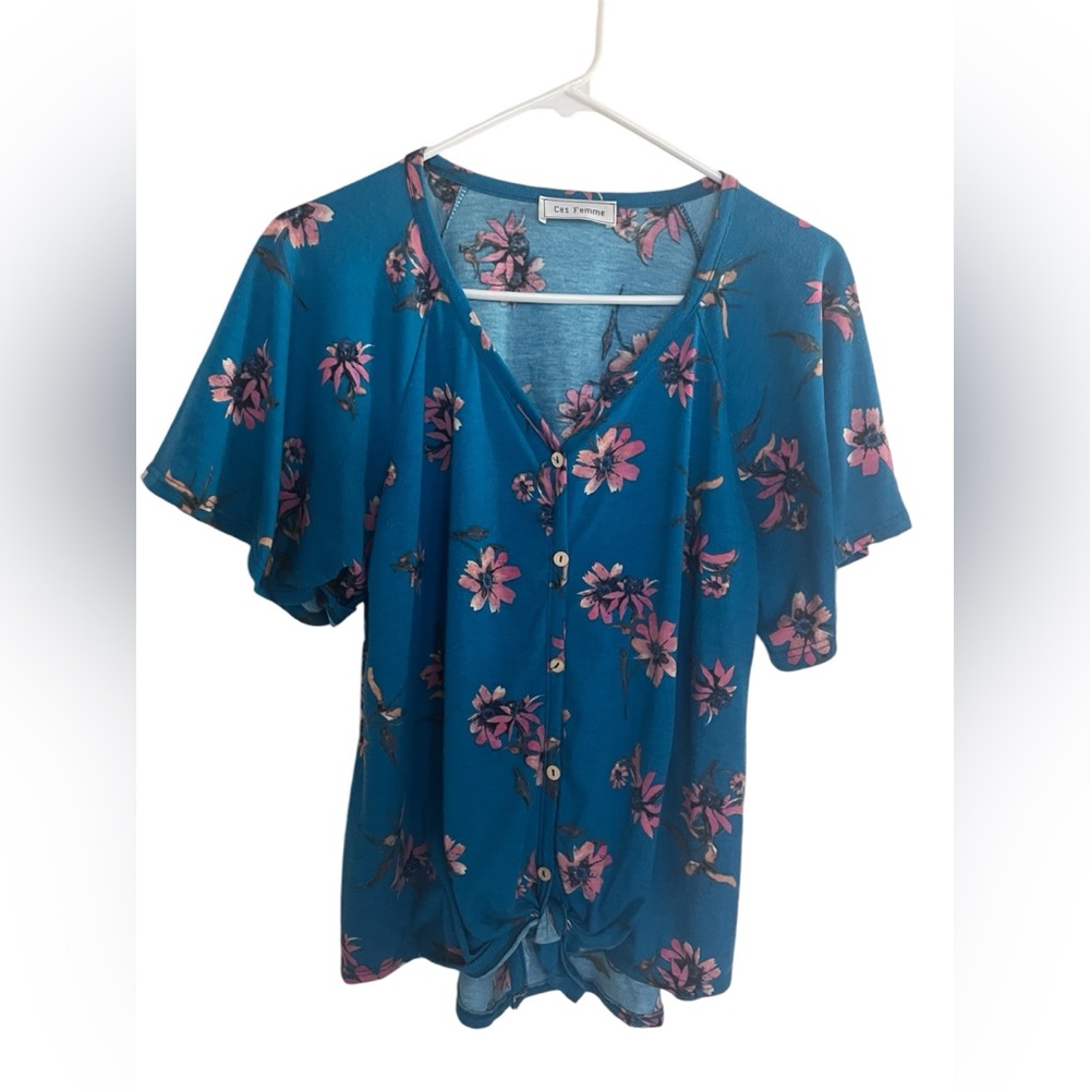 Floral blouse